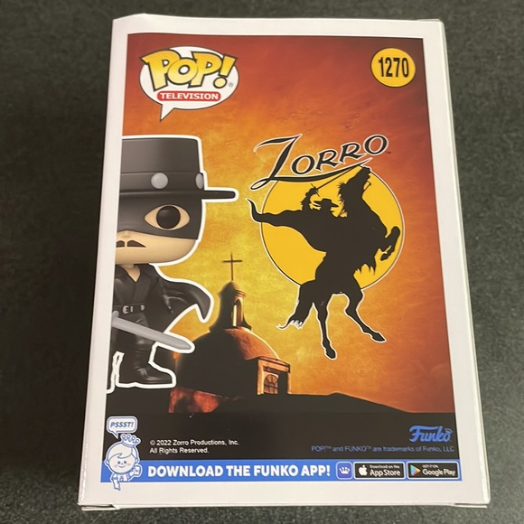 Pop! # 1270 Zorro - Picture 6 of 10